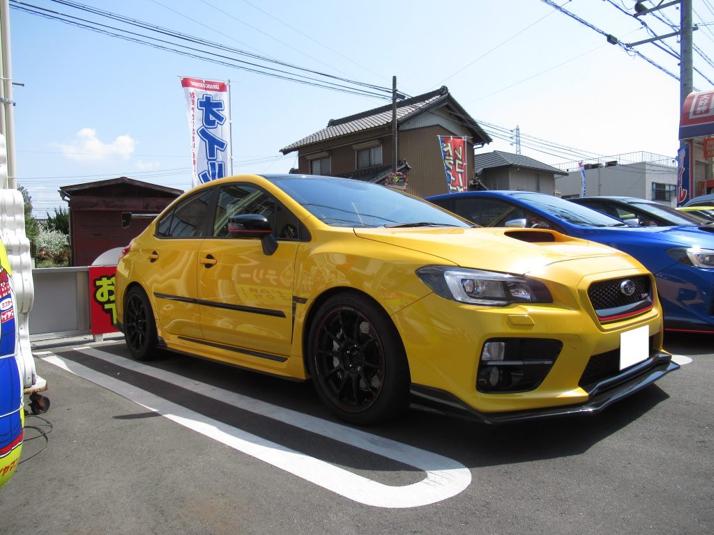 S207　ＷＲＸ　限定車　アライメント